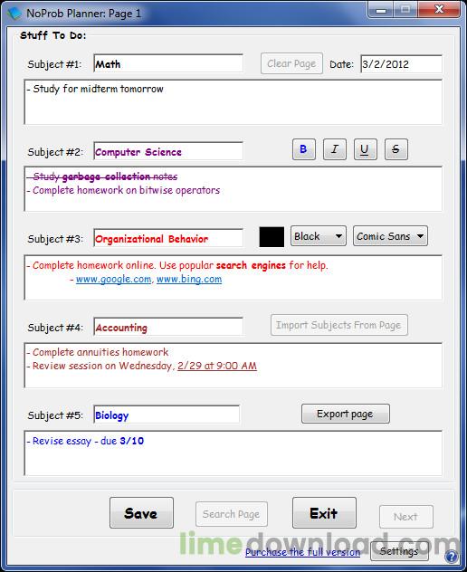 NoProb Planner