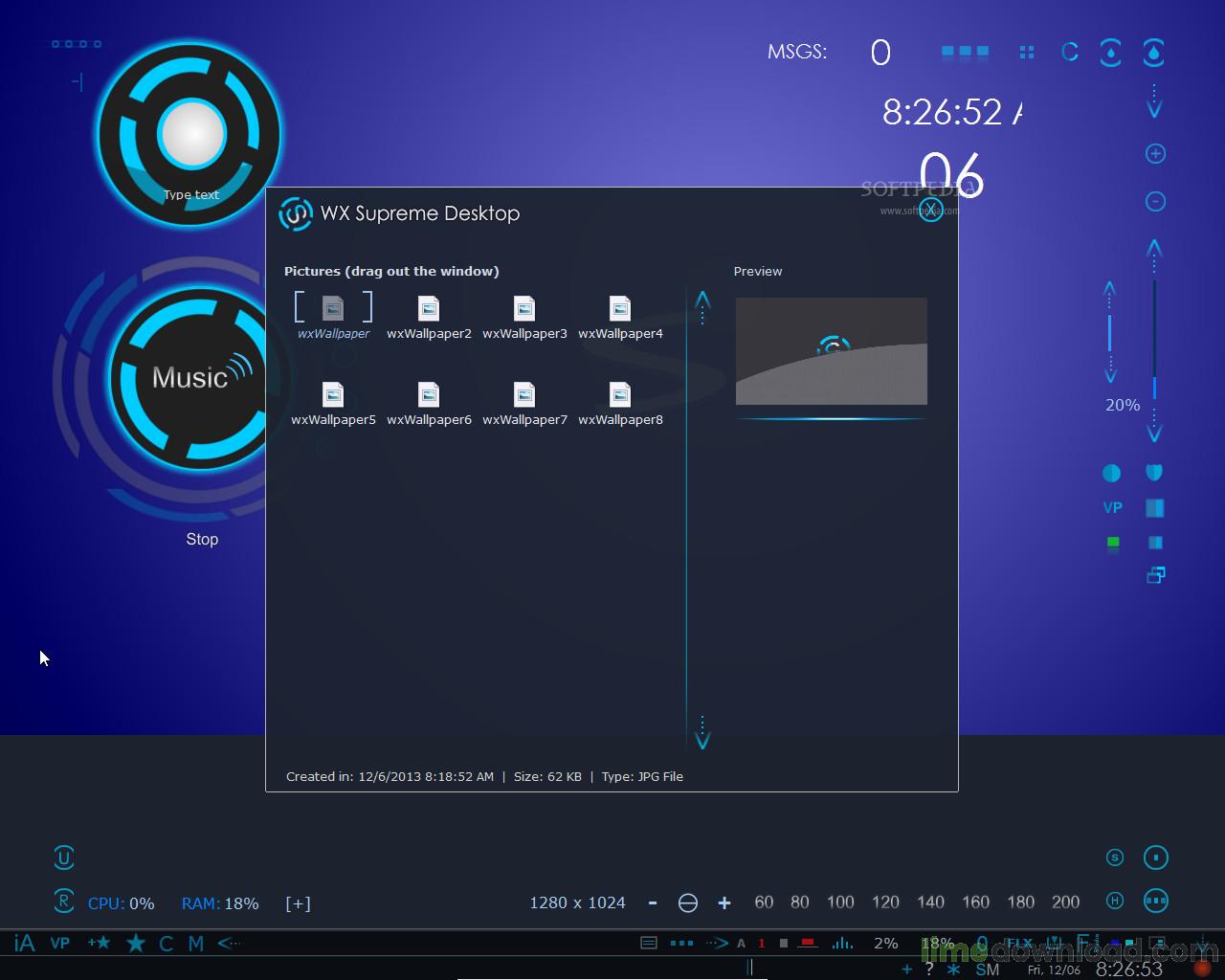 WX Supreme Desktop