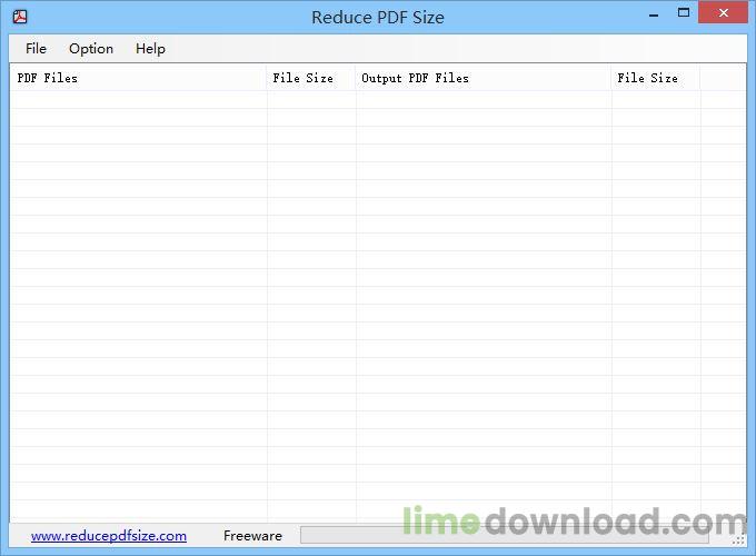 Reduce PDF Size