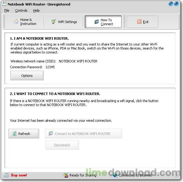 Lenovo Notebook WiFi Router