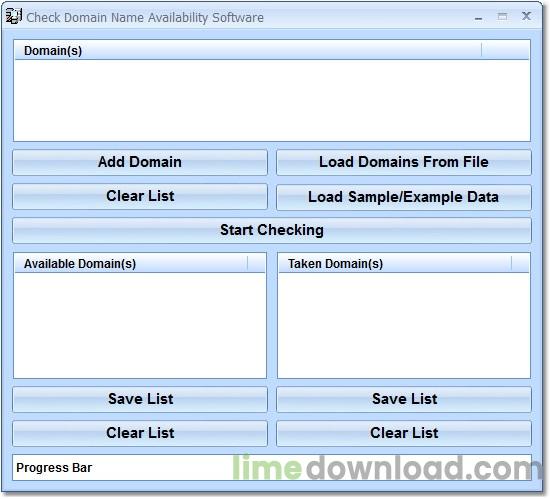 Check Domain Name Availability Software