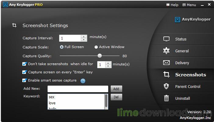 Any Keylogger