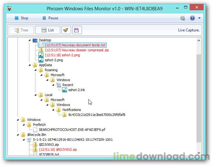 Phrozen Windows File Monitor