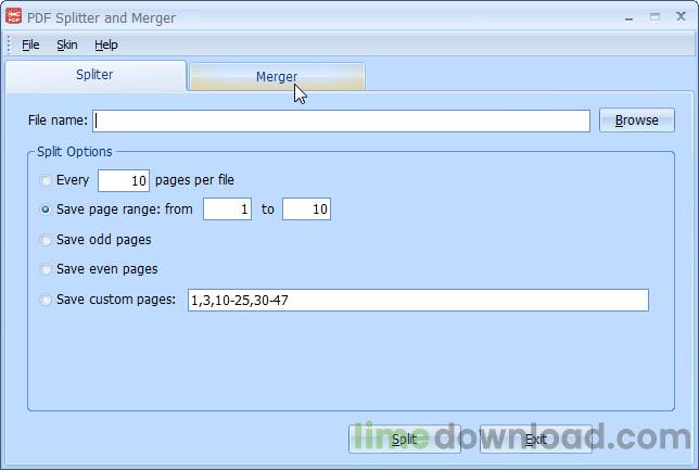 PDF Splitter and Merger Free