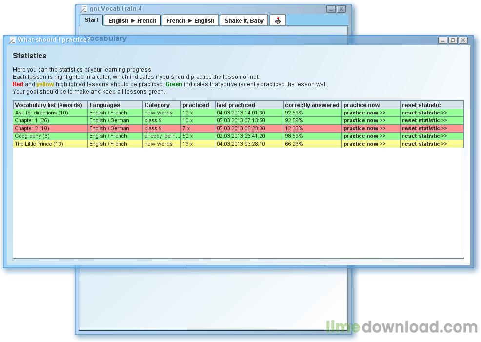 gnuVocabTrain