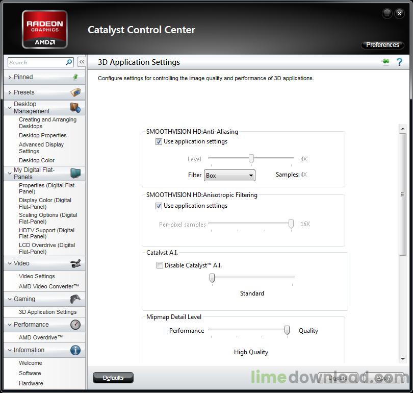 AMD Catalyst XP