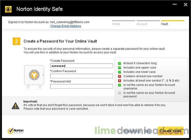 Norton Identify Safe