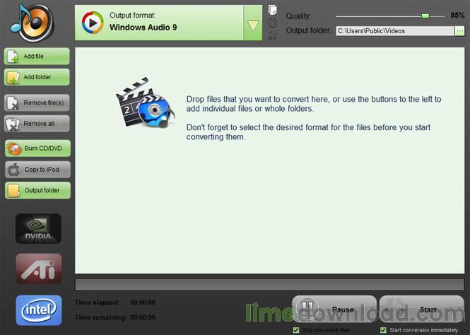 IQmango Video to MP3 Converter