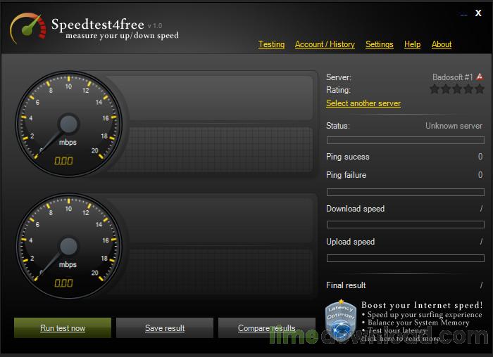 Speedtest4free