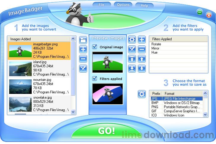 ImageBadger Image Converter