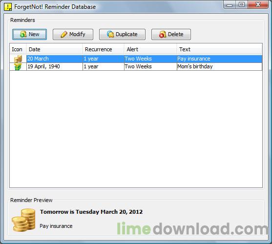 ForgetNot