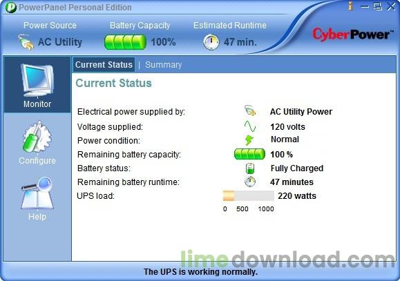 PowerPanel Personal Edition