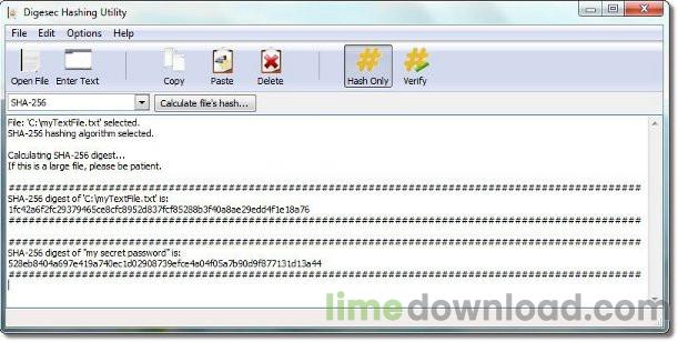 Digesec Hashing Utility