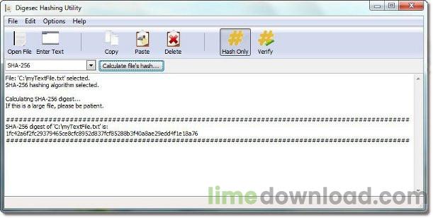 Digesec Hashing Utility