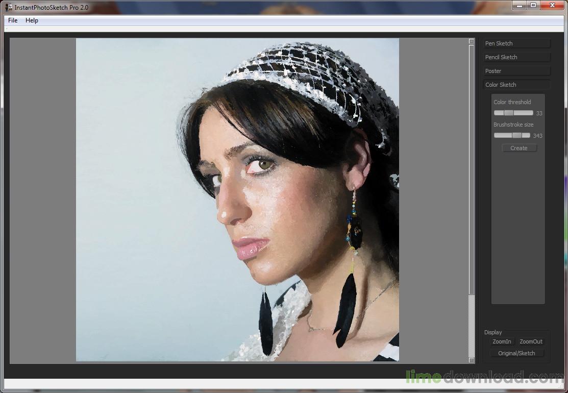 Instant Photo Sketch