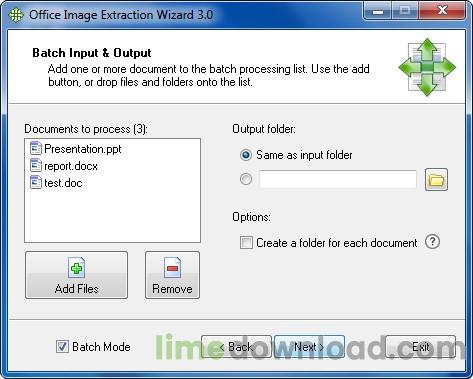 Office Image Extraction Wizard Portable