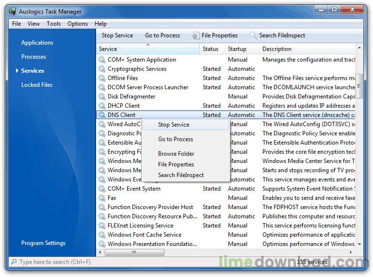 Auslogics Task Manager