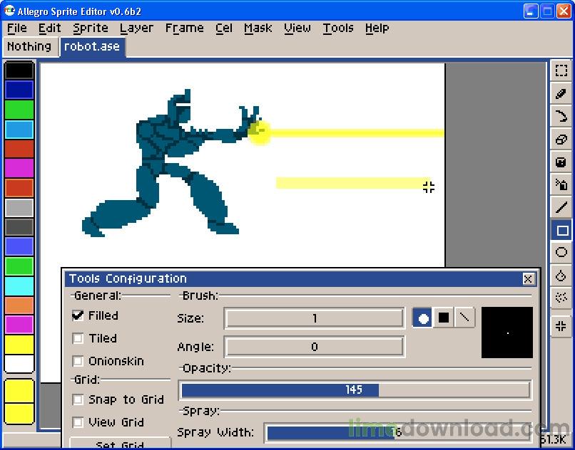 Allegro Sprite Editor
