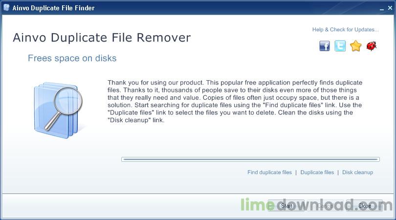 Ainvo Duplicate File Finder