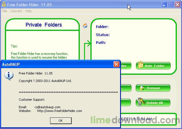 Free Folder Hider