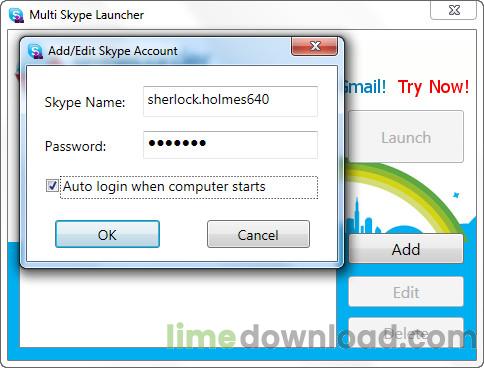 Multi Skype Launcher
