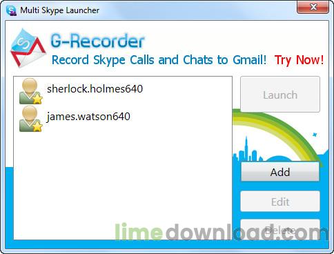 Multi Skype Launcher