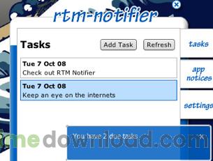 RTM Notifier