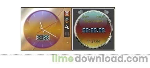 Desktop Alarm Clock and Stopwatch