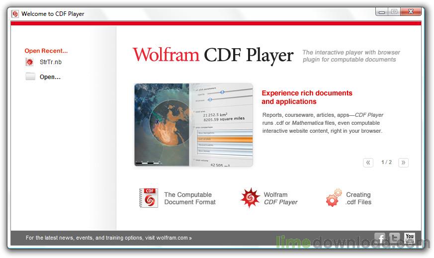 Wolfram CDF Player