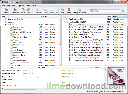 MusicBrainz Picard