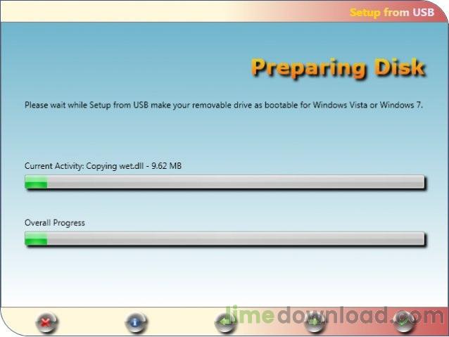 Setup from USB