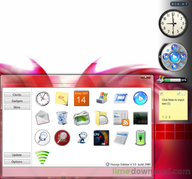 Thoosje Vista Sidebar