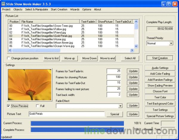 Slide Show Movie Maker