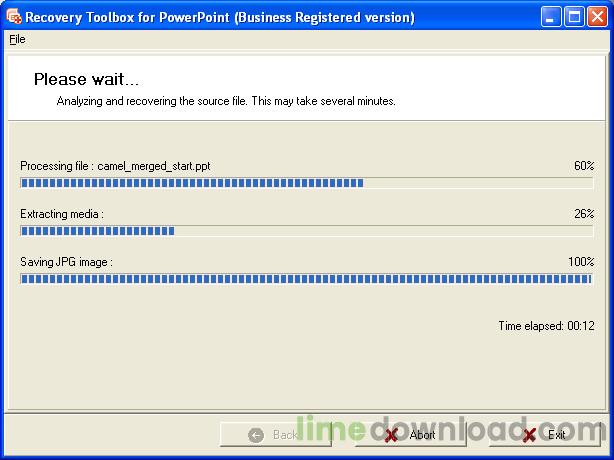 Recovery Toolbox for PowerPoint