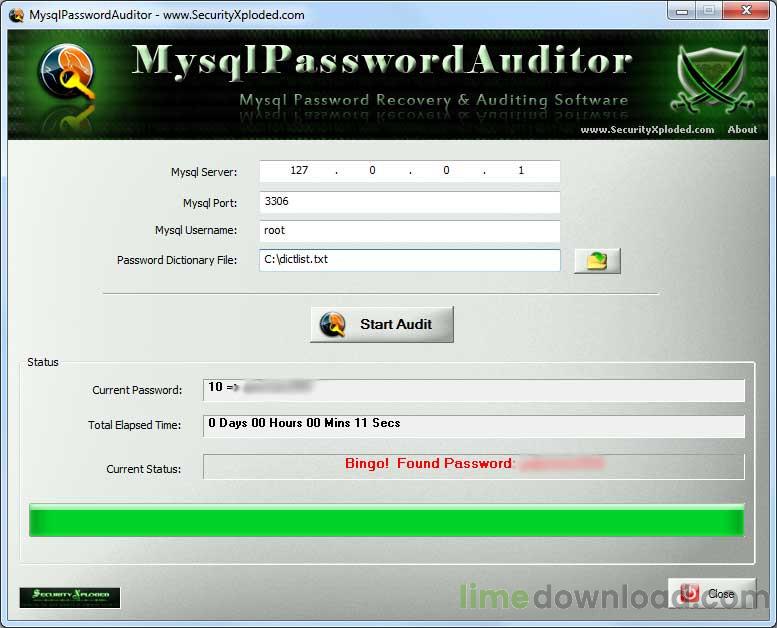 MysqlPasswordAuditor