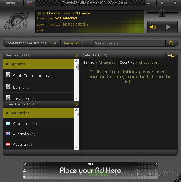 EarthMediaCenter WebCam