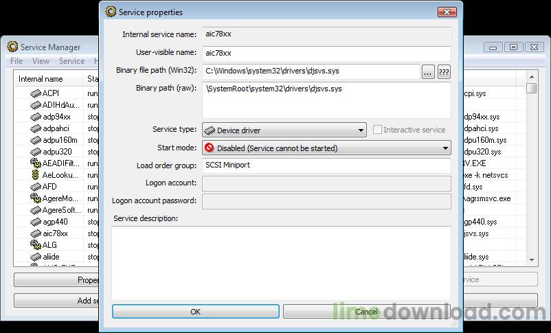 Windows Service Manager