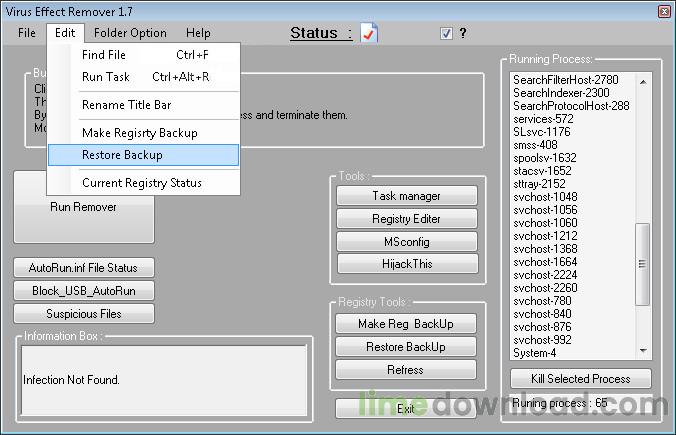 Virus Effect Remover