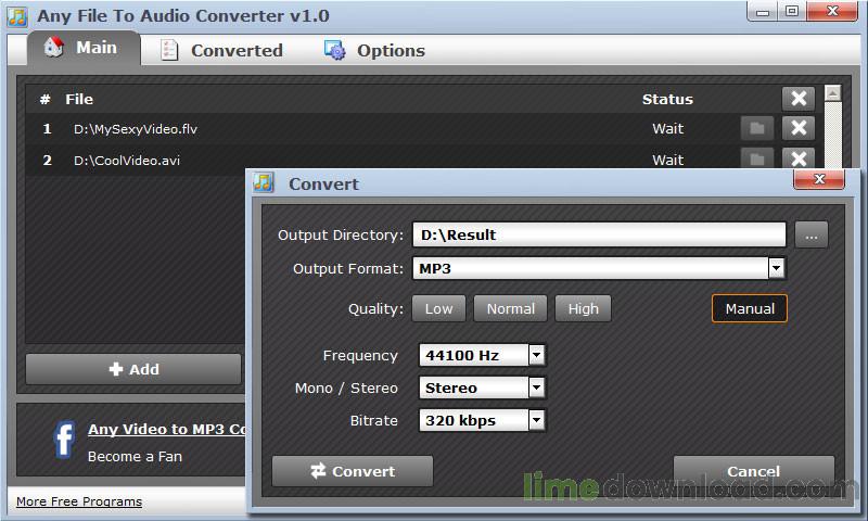 Any File to Audio Converter