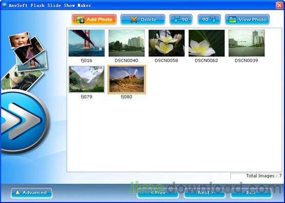ANVSOFT Flash Slide Show Maker