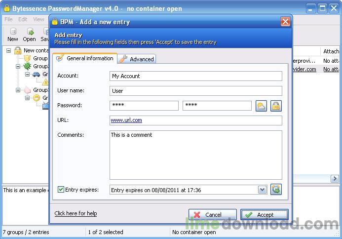 Bytessence PasswordManager