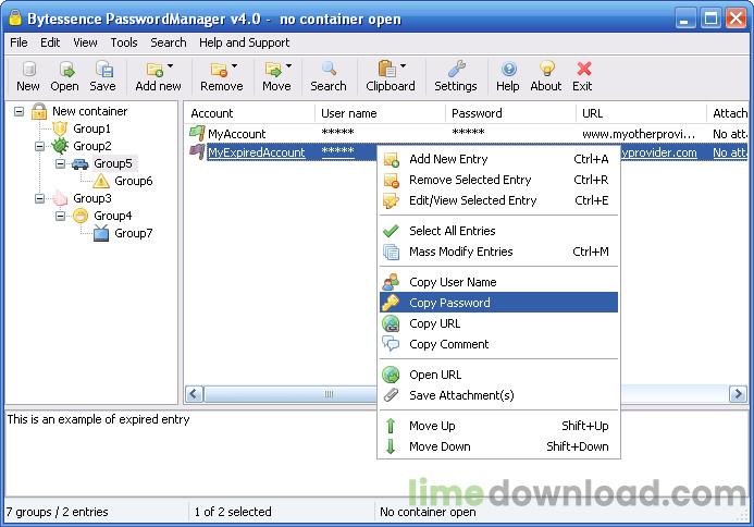 Bytessence PasswordManager