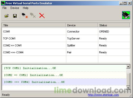 Virtual Serial Ports Emulator