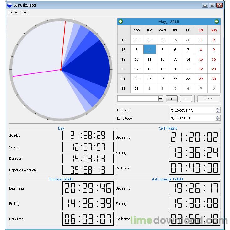 SunCalculator