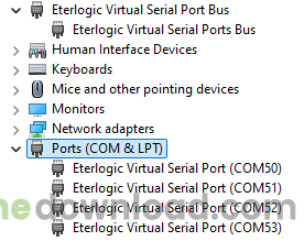Virtual Serial Ports Emulator