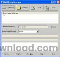 CD/DVD Data Recovery