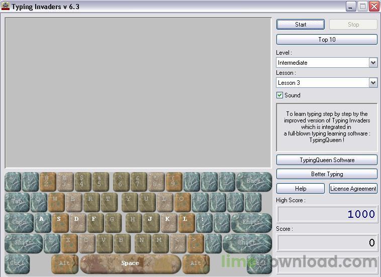 Typing Invaders