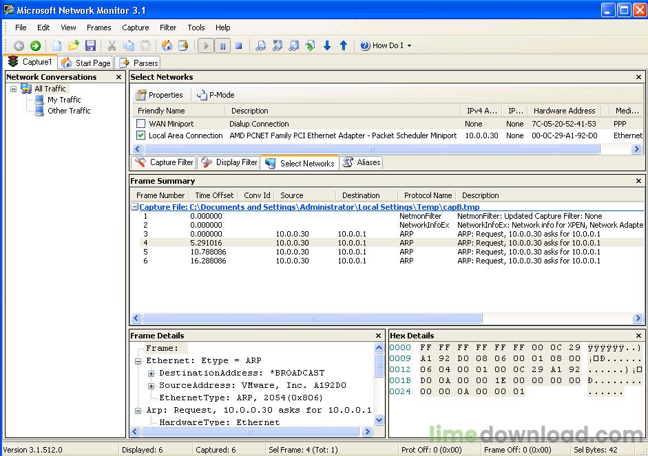 Microsoft Network Monitor