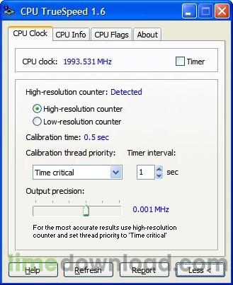 CPU TrueSpeed