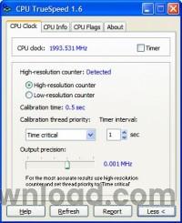 CPU TrueSpeed